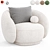 Modern Julep Armchair in 3D 3D model small image 1