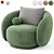 Modern Julep Armchair in 3D 3D model small image 5