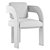 Boho Mindi Oak Dining Chair 3D model small image 4