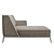 Andree Pagoda Daybed Upholstered in Wood 3D model small image 2