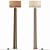 Modern Totem Floor Lamps 3D model small image 3