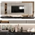 Premium TV Wall 03 Design 3D model small image 6