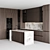 Adjustable Modern Kitchen Model 3D model small image 2