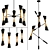 Emlen Pendant and Chandeliers Collection 3D model small image 1