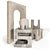  Architectural Style Sculpture Set 3D model small image 2