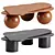 Unique Free Form Coffee Tables 3D model small image 1