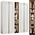 Neo-Classical Modular Cabinet 3D model small image 1