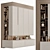 Modern Wardrobe 3D Model Kit 3D model small image 1