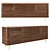 Elegant Paris Sideboard by Berkeley 3D model small image 1