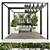 Pergola & Roof Garden Furniture 3D model small image 4