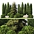 Landscape Design Plants Collection 3D model small image 1