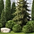 Landscape Design Plants Collection 3D model small image 4