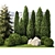 Landscape Design Plants Collection 3D model small image 6