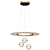 Sleek Ring Chandelier SVENDA Small 3D model small image 1