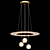 Sleek Ring Chandelier SVENDA Small 3D model small image 2