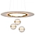 Sleek Ring Chandelier SVENDA Small 3D model small image 3