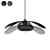 Modern Maple Pendant Light Fixture 3D model small image 1