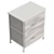 Modern Asher Nightstand with UVs Unwrapped 3D model small image 5