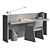 Versatile Workspace NG8 3D model small image 6