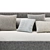 Romack Möbel Gray Rafael Sofa Bed 3D model small image 3