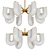 Elegant Chandelier GAUTE 3D model small image 2