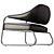 Contemporary Bauhaus-inspired Lolla Armchair 3D model small image 6