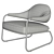 Contemporary Bauhaus-inspired Lolla Armchair 3D model small image 7