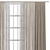 Mesh Patterned Curtain Design 3D model small image 3