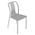 Modern Adam Dining Chair 3D model small image 5