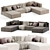 tamamm Modular Sectional Sofa 2015 3D model small image 3