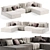 tamamm Modular Sectional Sofa 2015 3D model small image 4