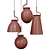 Modern Pendant Lamp LIFE 3D model small image 3