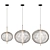 Elegant LED Pendant Lamp 3D model small image 4