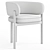 Bay Dining Armchair 2015 Edition 3D model small image 7