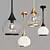 Alora Hazel Pendant Light 3D model small image 1