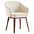 Modern Wayne Chair by West Elm 3D model small image 1