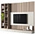 Modular TV Wall Unit 3D model small image 3