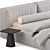 Sleek Navi Bed Design Model 3D model small image 3