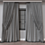  812 Curtain Fbx Vray 3D model small image 4