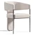 Elegant La Redoute Palazzo Chair 3D model small image 1