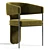 Elegant La Redoute Palazzo Chair 3D model small image 3