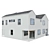 Low Poly American House 08 3D model small image 4