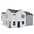 Low Poly American House 08 3D model small image 5