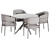 Modern Dining Set 61 Furniture 3D model small image 4