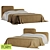 Modern Bed Model for 3Ds Max 3D model small image 1