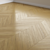 Variety Oak Flooring Options 3D model small image 5