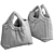  Chic Tote Bags - Set 10 3D model small image 7