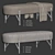 Vittorio Bench: Giuseppe Nicoletti Design 3D model small image 6