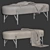 Vittorio Bench: Giuseppe Nicoletti Design 3D model small image 7