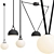 Modern Elegance Pendant Lighting 3D model small image 2